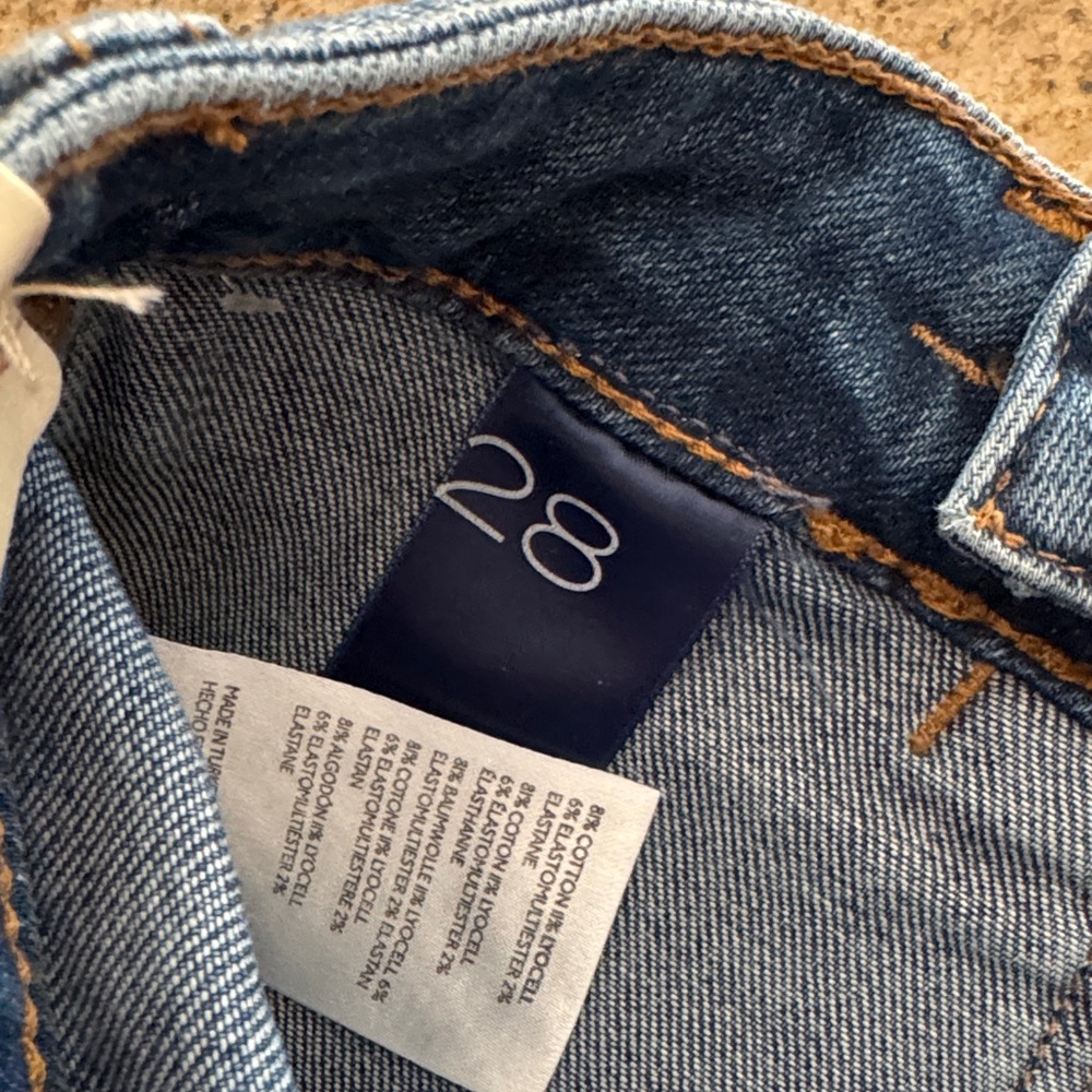 Anthropologie PILCRO Dark Blue Flare Jeans - Picture 10 of 12